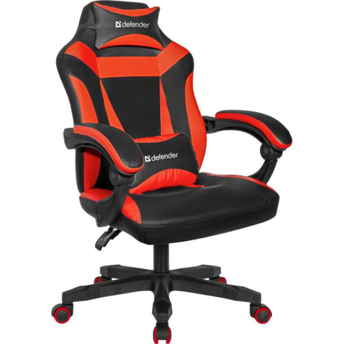 Кресло игровое Defender Master Black/Red (64359) – Defender (вид 1)