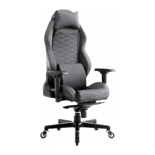 Кресло игровое GT Racer X-3105 Dark Gray (X-3105 Fabric Dark Gray/Gray) – GT Racer