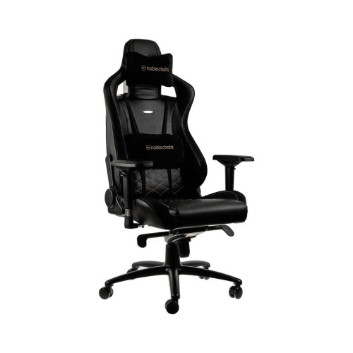 Крісло ігрове Noblechairs Epic Series Black/Gold (NBL-PU-GOL-002) – Noblechairs