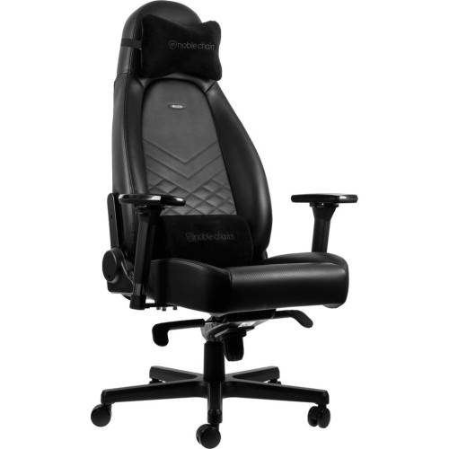 Кресло игровое Noblechairs Icon Black (NBL-ICN-PU-BLA) – Noblechairs