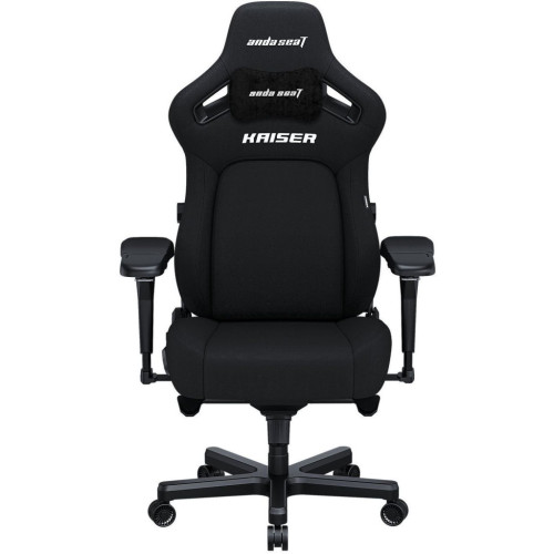 Кресло игровое Anda Seat Kaiser 4 Fabric Size L Black (AD12YDDC-L-20-B-CF) – Anda Seat