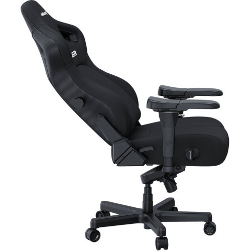 Кресло игровое Anda Seat Kaiser 4 Fabric Size L Black (AD12YDDC-L-20-B-CF) – Anda Seat (вид 2)