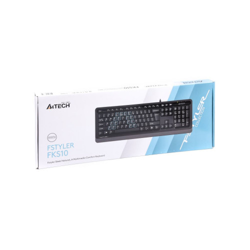Клавіатура A4Tech FKS10 USB Grey – A4tech (вид 2)