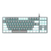 Клавіатура Aula F3287 Keycap KRGD Blue USB UA White/Grey (6948391240688) – Aula