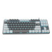 Клавіатура Aula F3287 Keycap KRGD Blue USB UA White/Grey (6948391240688) – Aula (вид 1)