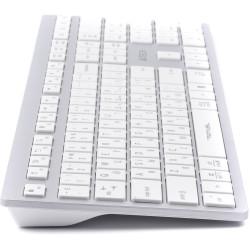 Клавіатура A4Tech FBX50C USB/Bluetooth White (FBX50C White)