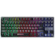 Клавиатура REAL-EL 8710 Gaming TKL Backlit, black