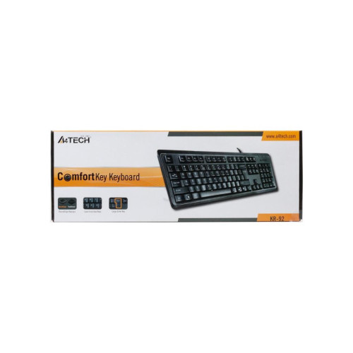 Клавіатура A4Tech KR-92 Black – A4tech (вид 2)