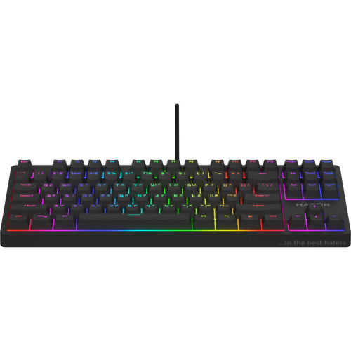Клавіатура Hator Rockfall 2 Optica TKL Black USB Black (HTK-730) – Hator (вид 1)