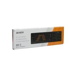 Клавіатура A4Tech KKS-3 USB Black