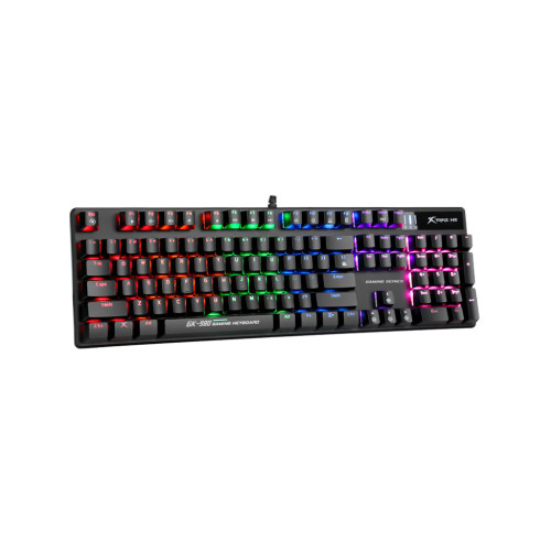 Клавиатура Xtrike ME GK-980 6 colors-LED Mechanical Red Switch USB Black (GK-980) – Xtrike ME (вид 2)