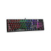 Клавиатура Xtrike ME GK-980 6 colors-LED Mechanical Red Switch USB Black (GK-980) – Xtrike ME (вид 2)