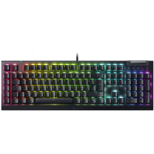 Клавіатура Razer BlackWidow V4 X Yellow Switch USB RU Black (RZ03-04702500-R3R1) – Razer