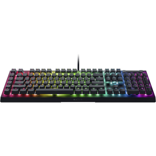 Клавіатура Razer BlackWidow V4 X Yellow Switch USB RU Black (RZ03-04702500-R3R1) – Razer (вид 2)