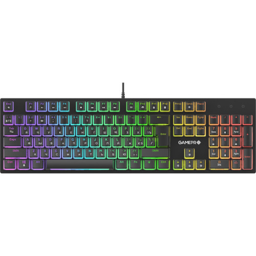 Клавіатура GamePro MK85R Red Switch RGB USB Black (MK85R) – GamePro