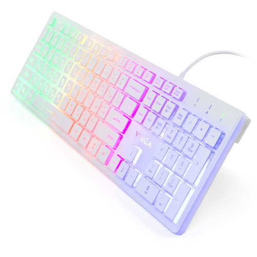 Клавіатура Vinga KB410 White – Vinga (вид 1)