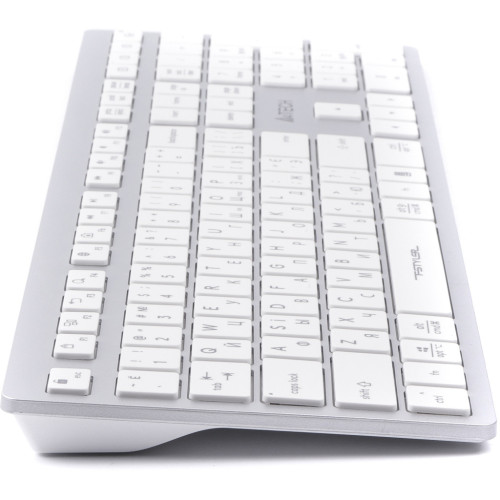 Клавиатура A4Tech FBX50C USB/Bluetooth White (FBX50C White) – A4tech (вид 1)