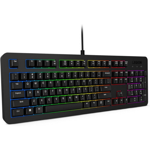 Клавиатура Lenovo Legion K310 RGB USB UA Black (GY41N91855) – lenovo (вид 1)