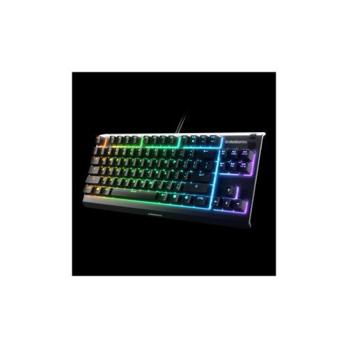 Клавиатура SteelSeries Apex 3 TKL UA USB Black (SS64831) – SteelSeries
