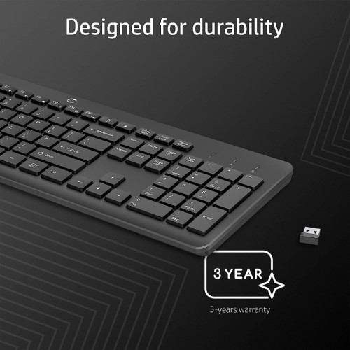 Клавиатура HP 230 Wireless UA Black (3L1E7AA) – HP (вид 2)
