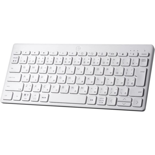 Клавіатура HP 350 Compact Multi-Device Bluetooth UA White (692T0AA) – HP (вид 1)