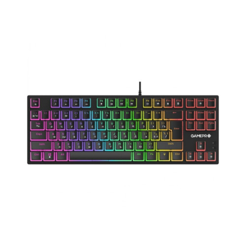 Клавіатура GamePro MK80B RGB Blue Switch USB Black (MK80B) – GamePro