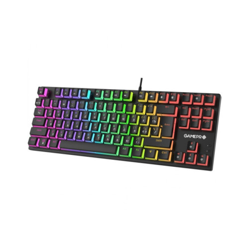 Клавіатура GamePro MK80B RGB Blue Switch USB Black (MK80B) – GamePro (вид 2)