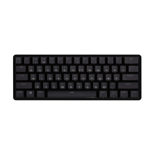 Клавіатура HyperX Alloy Origins 60 USB UA Black (4P5N4AA) – HyperX (вид 1)
