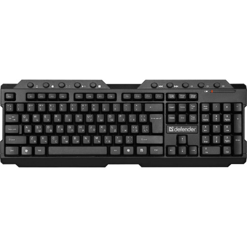 Клавиатура Defender Element HB-195 Wireless UKR Black (45189) – Defender