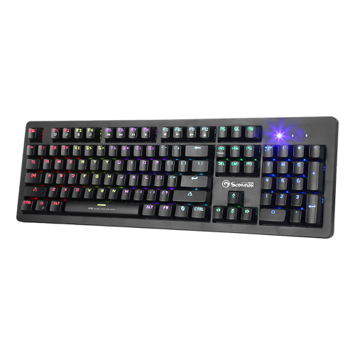 Клавиатура Marvo KG916 Multi-LED Mechanical Blue Switch USB (KG916) – Marvo (вид 1)