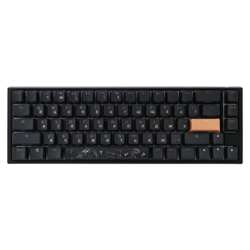 Клавіатура Ducky One 3 SF Cherry MX Red RGB UA USB Black (DKON2167ST-RUAPXCLAWSC1) – Ducky (вид 1)