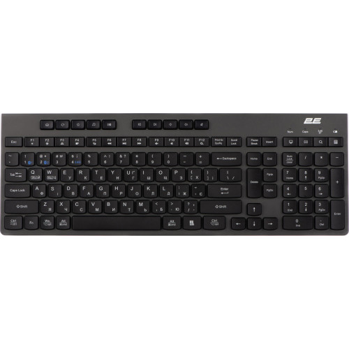 Клавіатура 2E KS280 Wireless/Bluetooth Black-Gray (2E-KS280WBGR_UA) – 2E