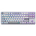 Клавіатура Dark Project ALU87 Daylight ABS RGB Mech G3MS Zircon White/Grey (DPKB_DAYLIGHT_87_ANSI_UA) – Dark Project (вид 1)