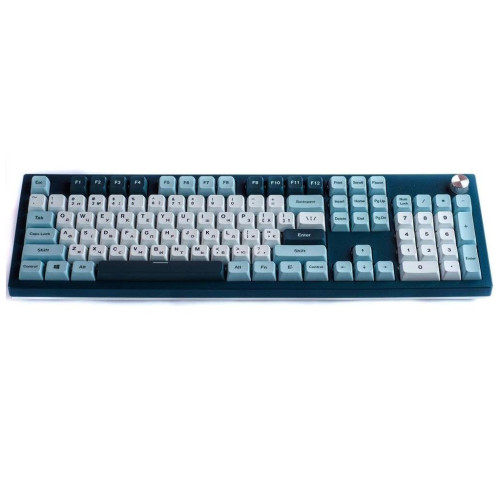 Клавіатура MONTECH MK105FR Full size FR USB UA Gray (MK105FR) – MONTECH (вид 1)