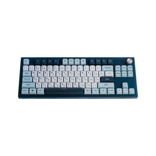 Клавіатура MONTECH Freedom MK87FR TKL FR USB UA Gray (MK87FR) – MONTECH (вид 1)