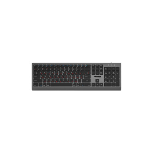 Клавиатура Maxxter KBW-01G-UA Wireless UA Gray (KBW-01G-UA) – Maxxter