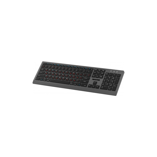 Клавиатура Maxxter KBW-01G-UA Wireless UA Gray (KBW-01G-UA) – Maxxter (вид 1)