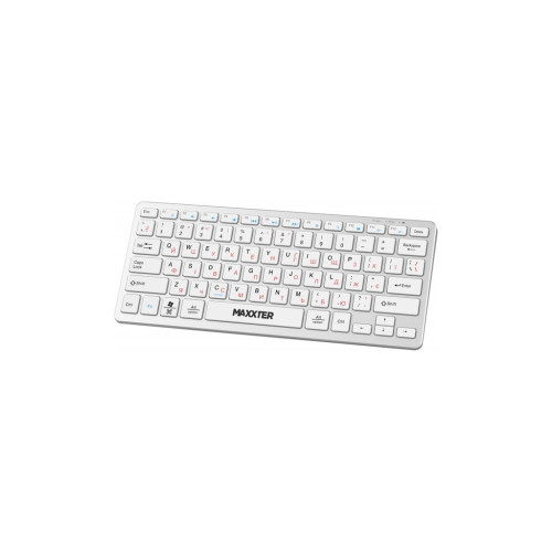 Клавиатура Maxxter KBW-C01S-UA Wireless UA White (KBW-C01S-UA) – Maxxter (вид 1)