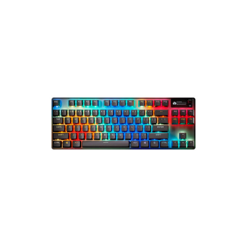 Клавиатура SteelSeries Apex Pro TKL Wireless Gen 3 UA HyperMagnetic OmniPoint 2.0 OLED UA Black (64871) – SteelSeries