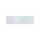 Клавиатура Canyon HKB-W11 Slim Dual Mode Wireless/Bluetooth RGB UA White (CNS-HBTK11W)