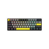 Клавиатура GamePro MK130G Pro Outemu Red Switch Hot-Swap 60 RGB USB/Wireless/Bluetooth Black (MK130G Pro)
