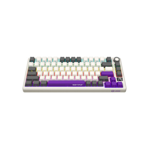 Клавіатура Lorgar KBP7075W Pro RGB Wireless/Bluetooth/USB UA Beige (LRG-KBP7075W-RT-US) – Lorgar
