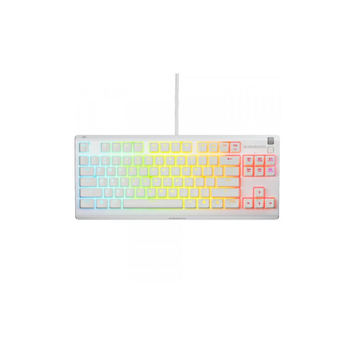 Клавиатура SteelSeries Apex 3 TKL USB UA White (64819) – SteelSeries