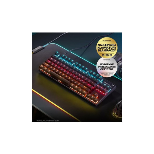 Клавіатура SteelSeries Apex 9 TKL USB Black (64847) – SteelSeries (вид 2)