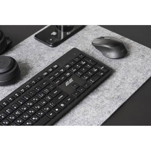 Клавіатура 2E KS260 Wireless Black (2E-KS260WB) – 2E (вид 1)