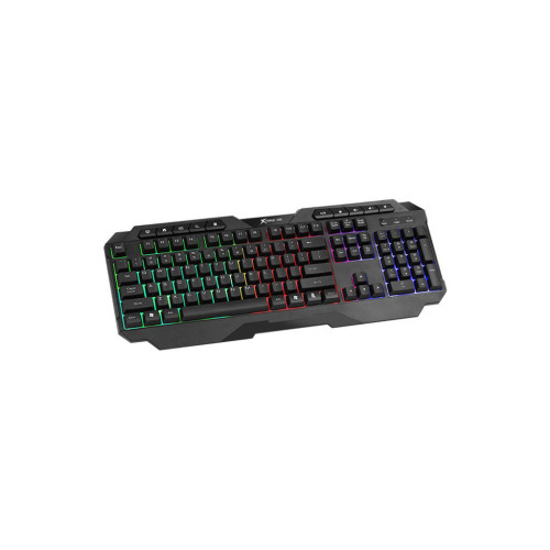 Клавиатура Xtrike ME KB-306 LED USB UA Black (KB-306UA) – Xtrike ME (вид 1)