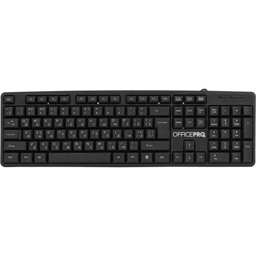 Клавіатура OfficePro SK166 USB Black (SK166) – OfficePro