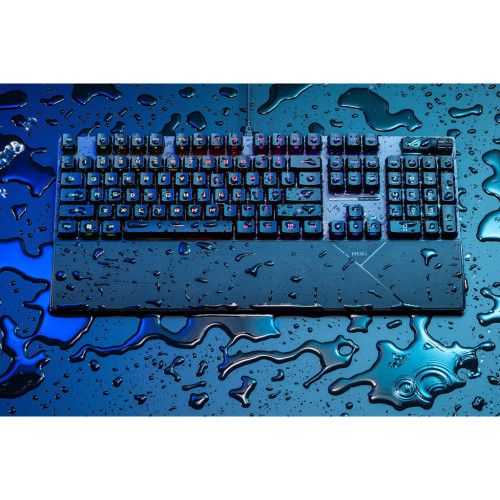 Клавиатура ASUS ROG Strix Scope II RX Red ABS UA USB Black (90MP0350-BKMA00) – ASUS (вид 2)