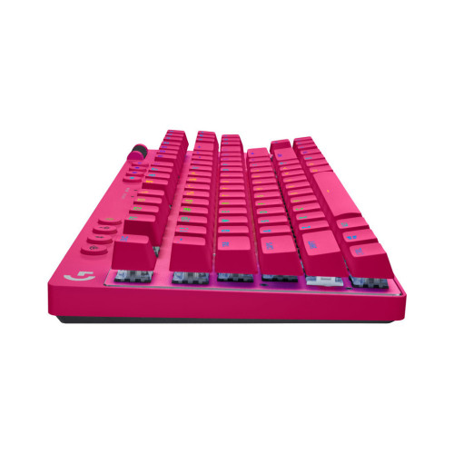 Клавіатура Logitech G PRO X TKL Lightspeed Tactile USB UA Magenta (920-012159) – Logitech (вид 2)
