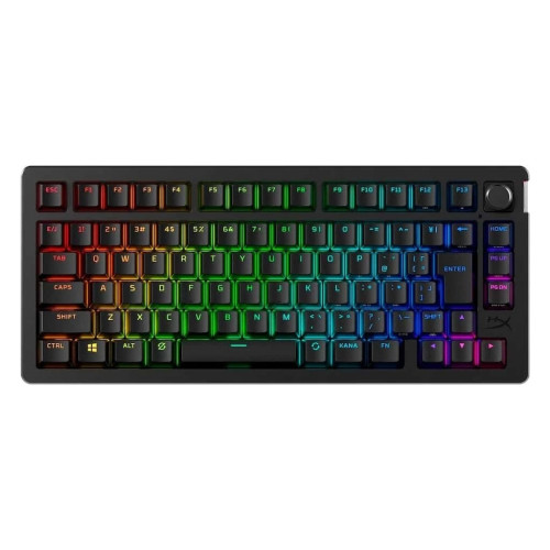 Клавіатура HyperX Alloy Rise 75 PBT HX Red Wireless UA Black (91Y91AA) – HyperX